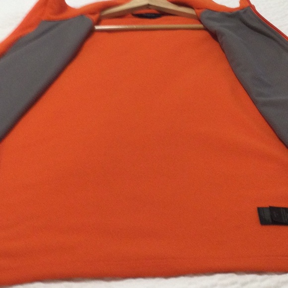 EUC Mens XL Marmot Polartec Orange Vest - Picture 9 of 13